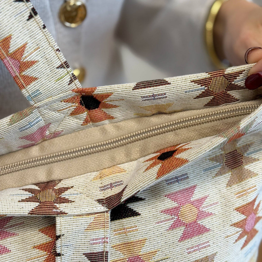 Large Royal Zipper Bag