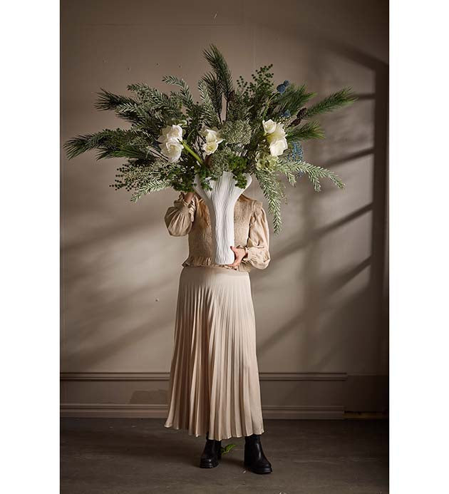 Amaryllis 60 cm – kremhvit