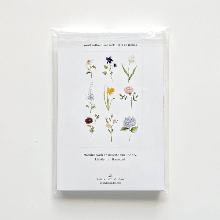 Kjøkkenhåndkle - Garden flowers