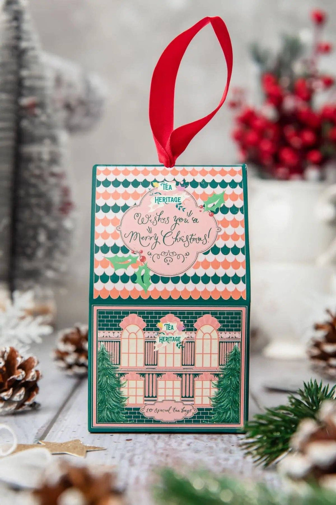 Maison Joyeux Noël – 10 økologiske, håndsydde teposer