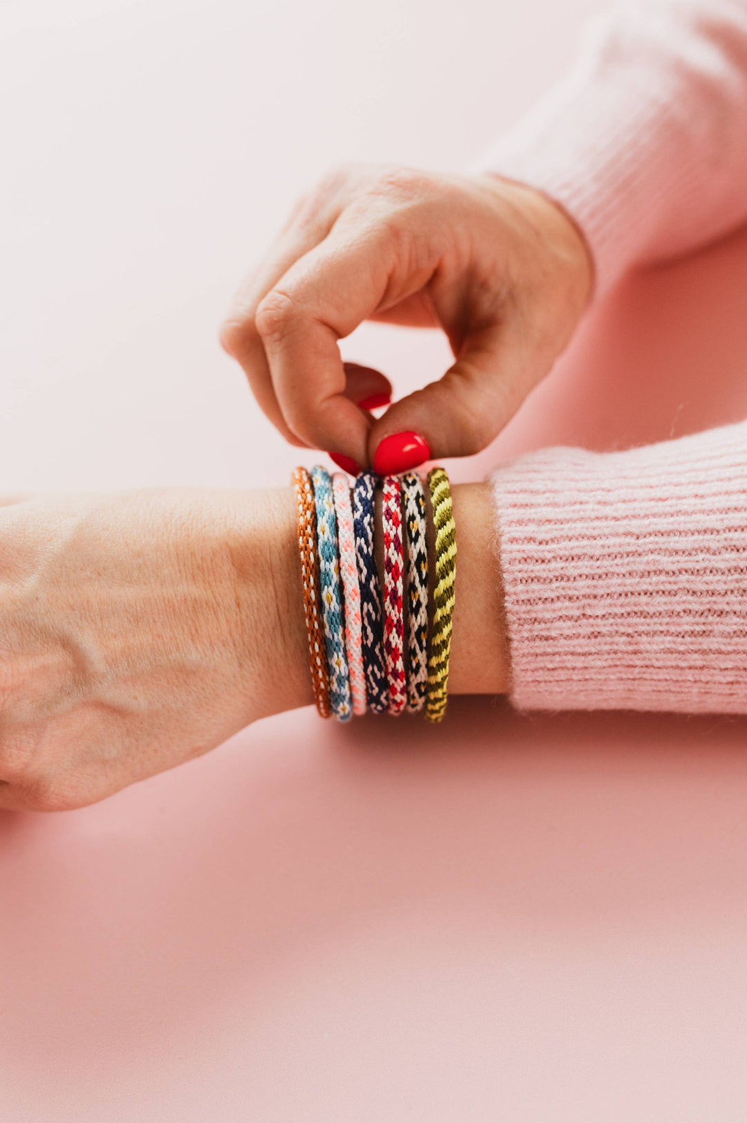 Kumihimo-sett – Lag dine egne armbånd
