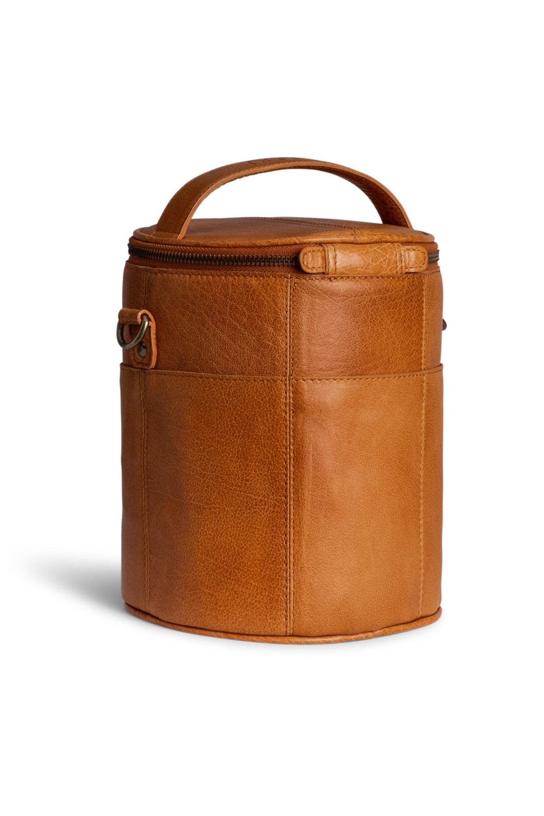 Håndlaget prosjektveske i skinn – Saturn