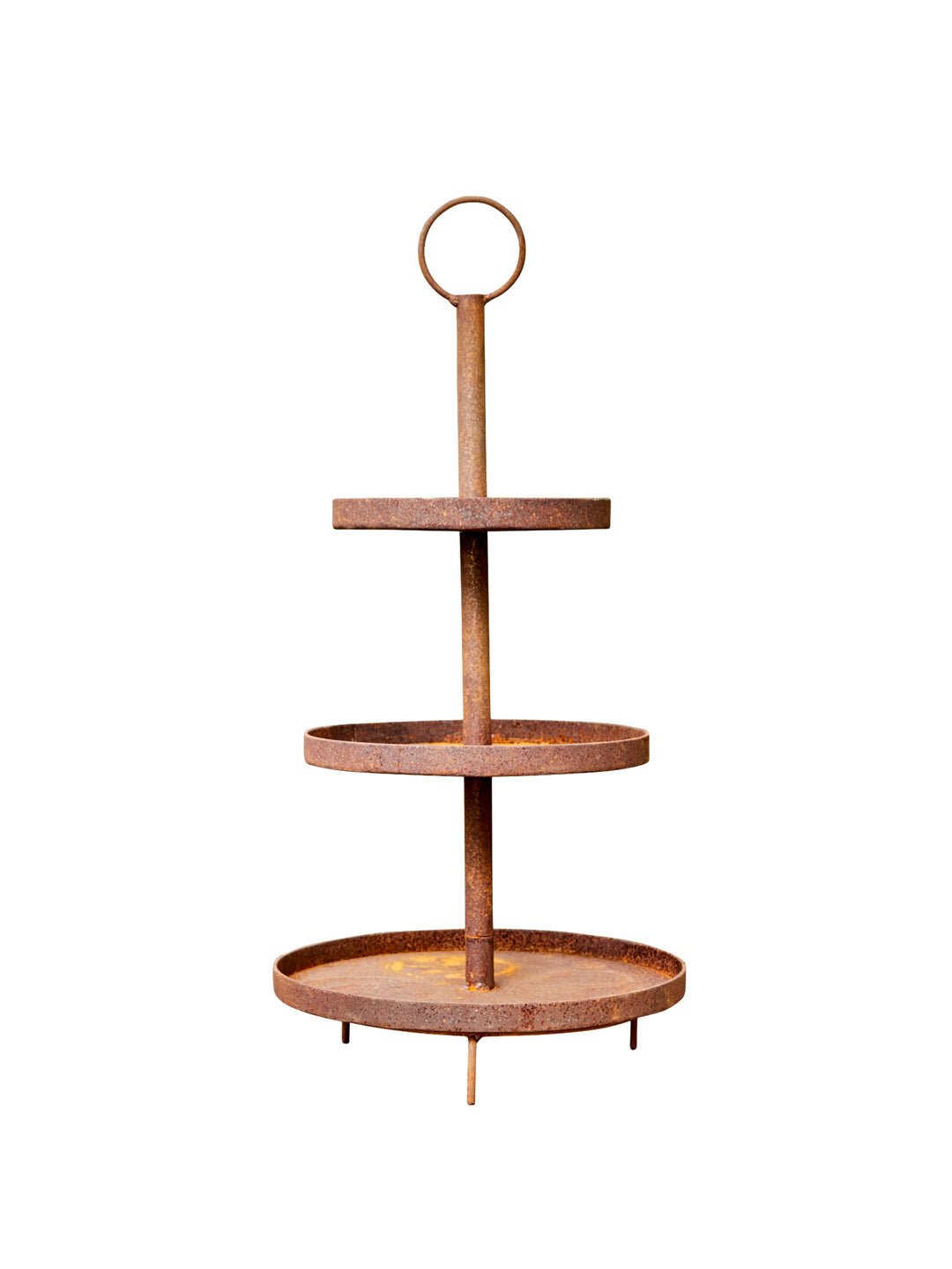 Etasjestativ i rustikt jern