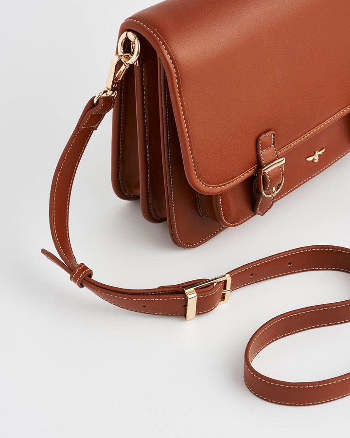 Into the Woods Classic Satchel – brun