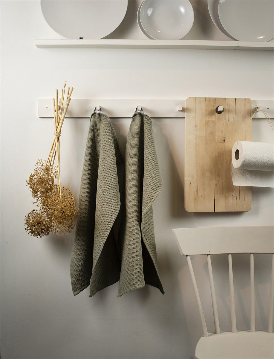 Himla kjøkkenhåndklær – Sage 50 × 70 cm, 2-pk
