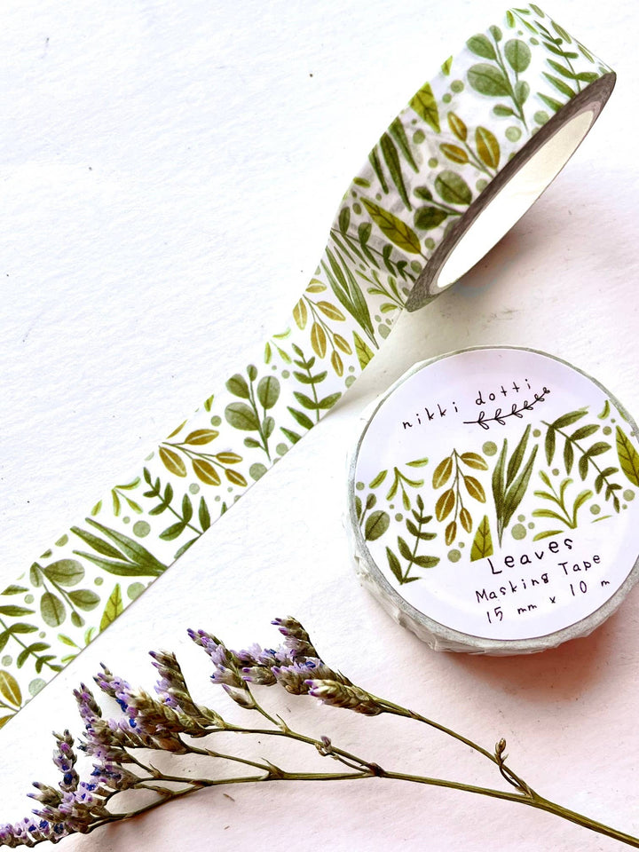 Washi tape – Leaves