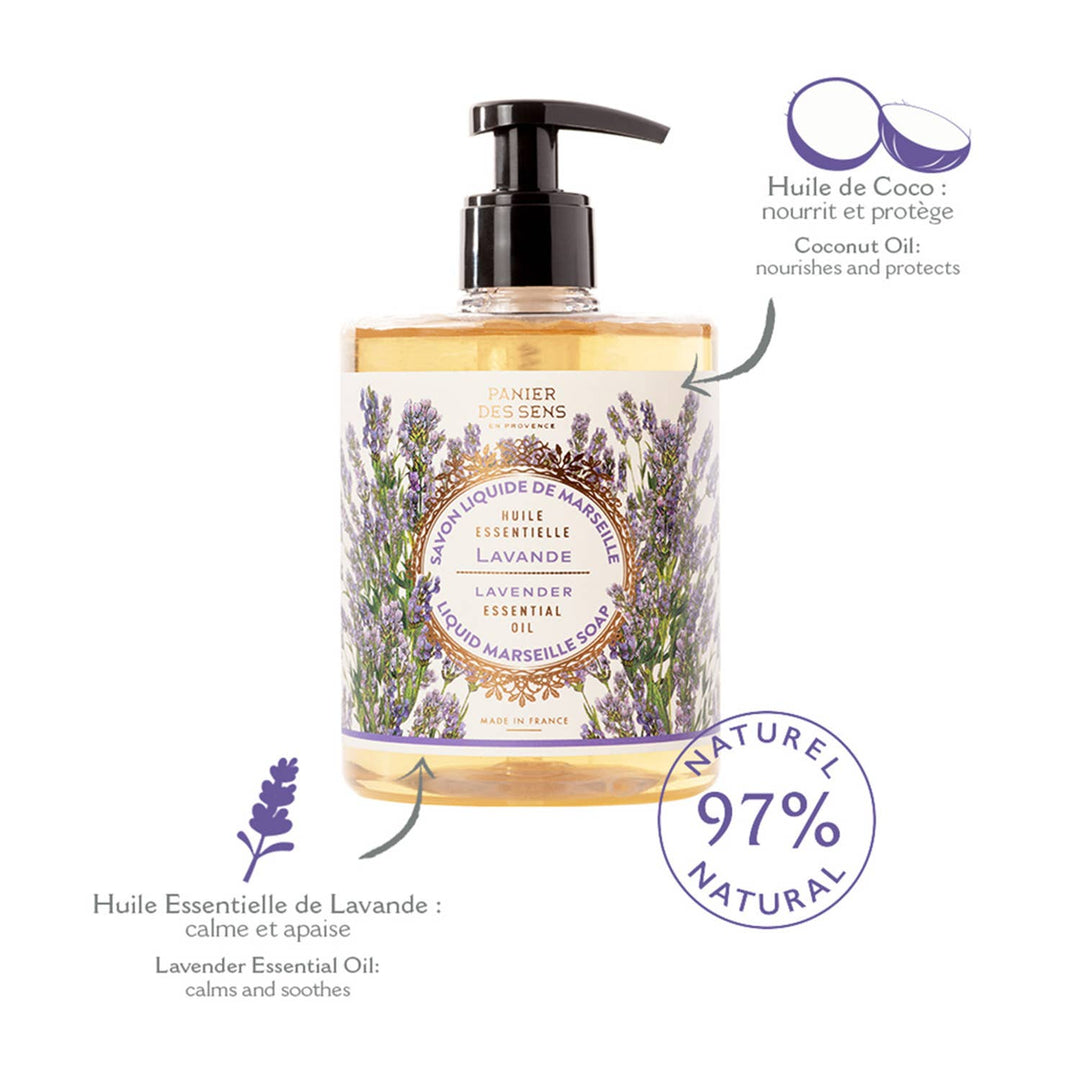 Marseille Liquid Soap 500 ml | Lavender