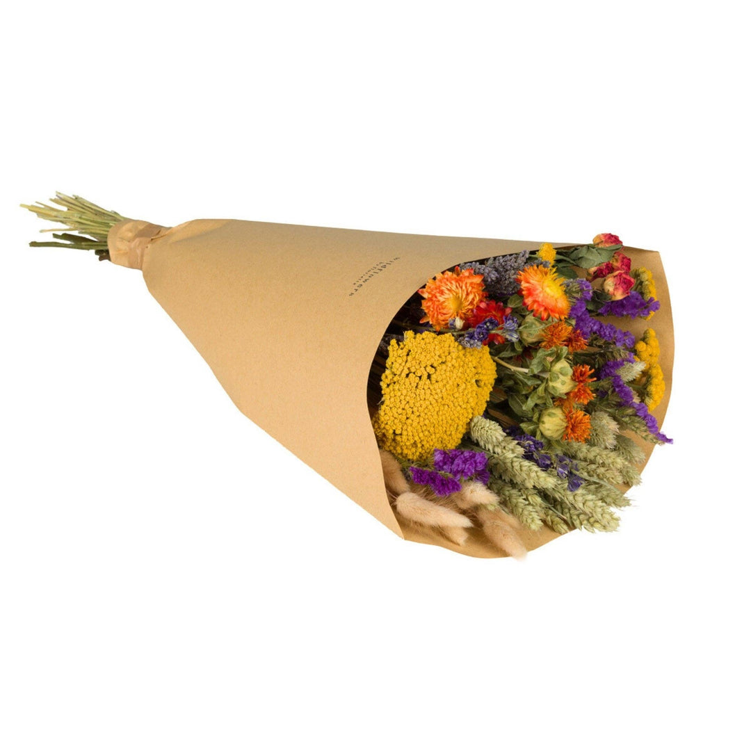 Tørket Blomsterbukett – Field Bouquet Orange (Large)