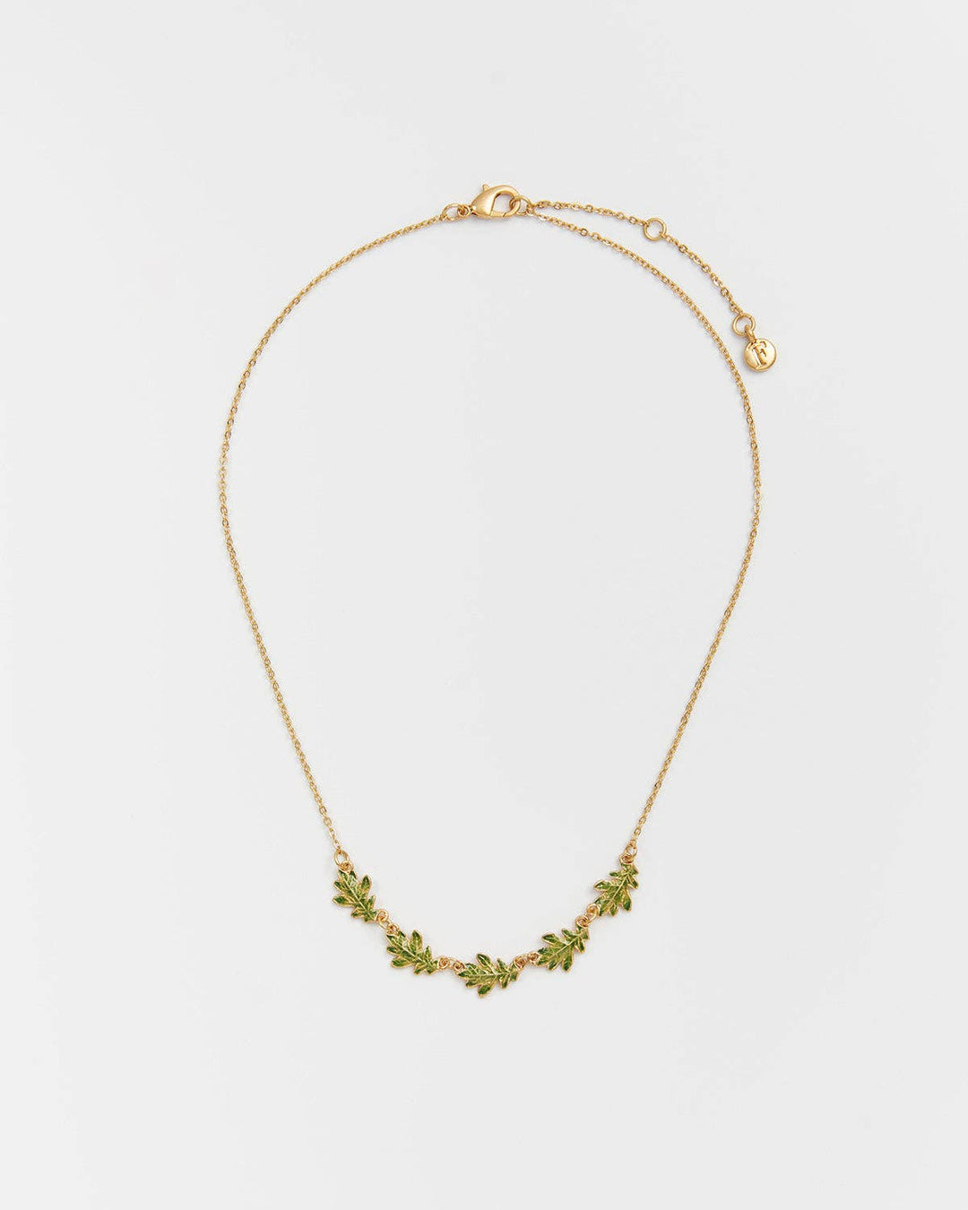 Oak Leaf Choker – Halskjede med eikeblad