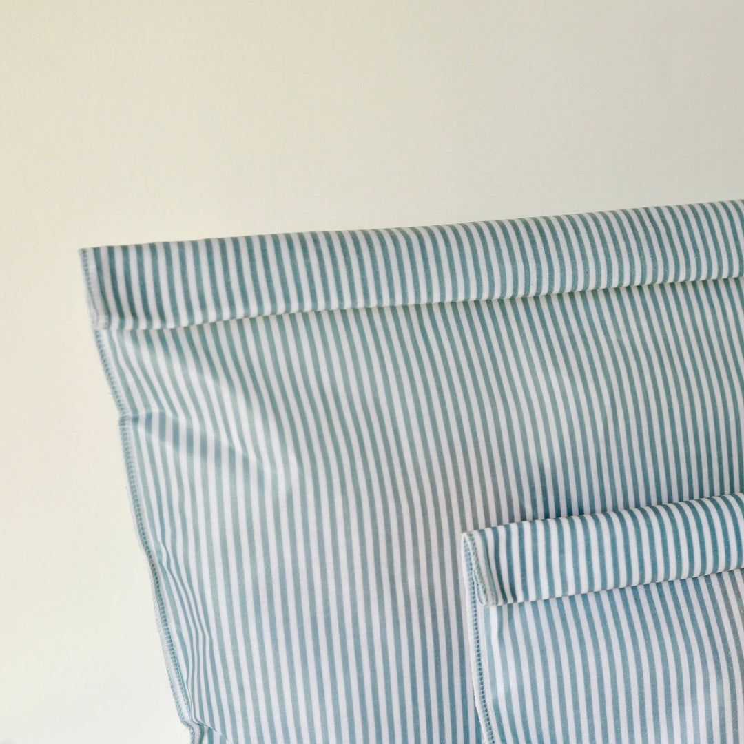Bivokspose - Coastal Blue Striped - Medium – ca 35 × 28 cm