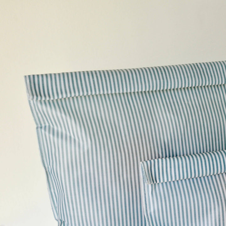 Bivokspose - Coastal Blue Striped - Medium – ca 35 × 28 cm