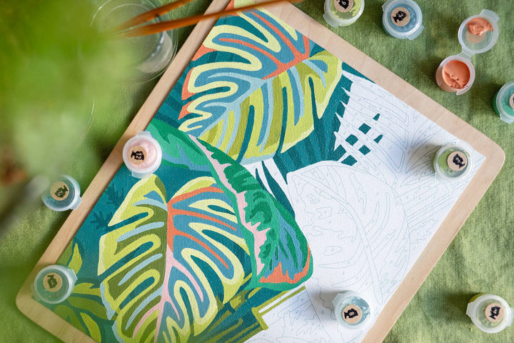 Vintage Verde – Paint by Numbers