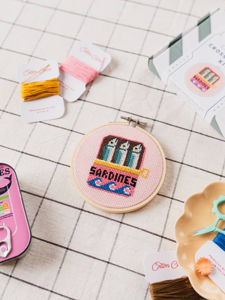 Broderisett – Sardiner