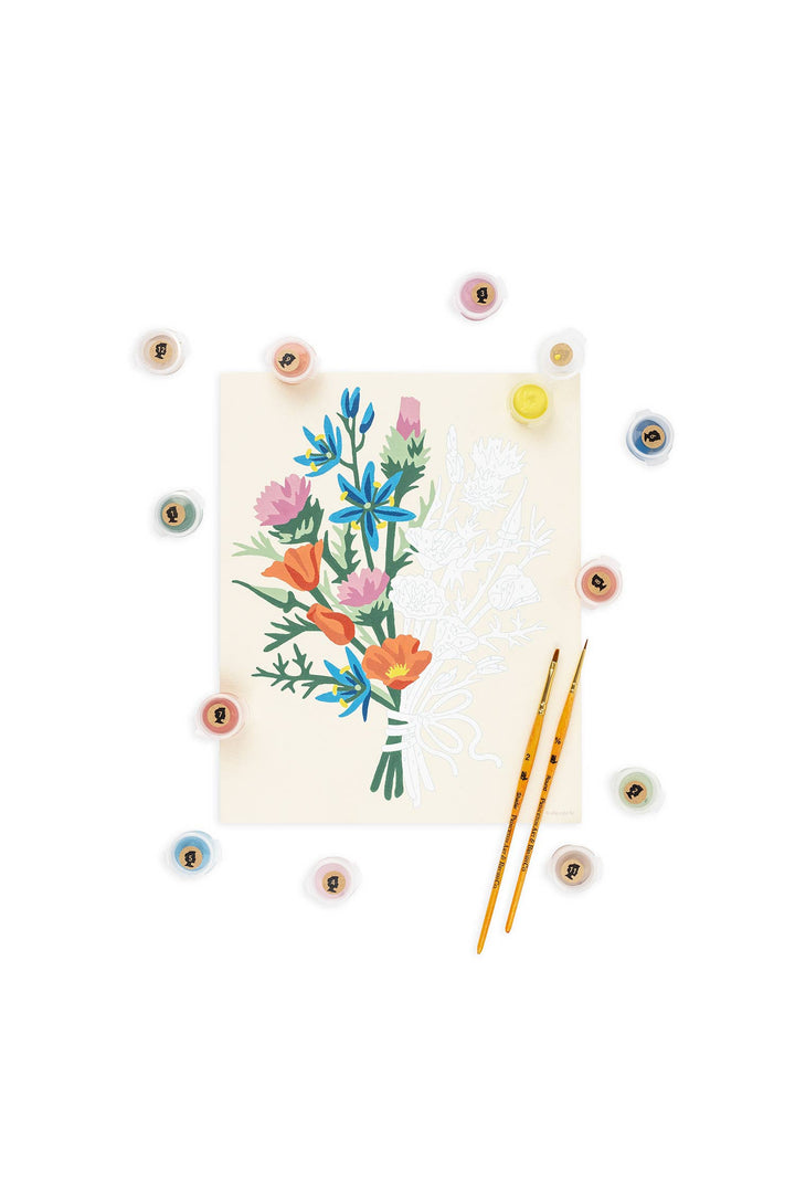California Wildflowers – Paint by Numbers