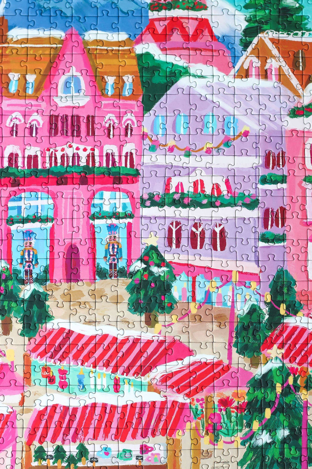 Riga Market Puslespill 1000 brikker – Illustrert av Millie Putland