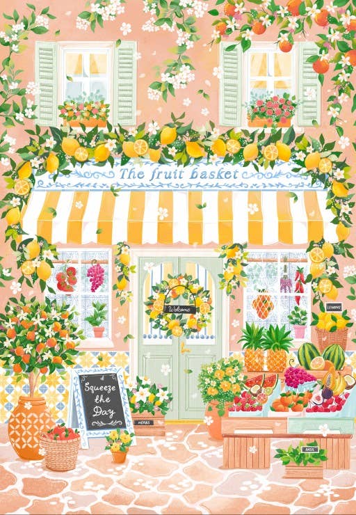 The Fruit basket Puslespill 1000 brikker - Illustrert av Simply, Kathy