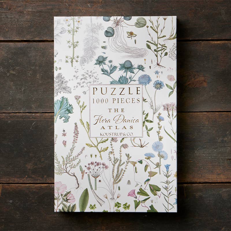 Puslespill - Flora Danica - 1000 brikker