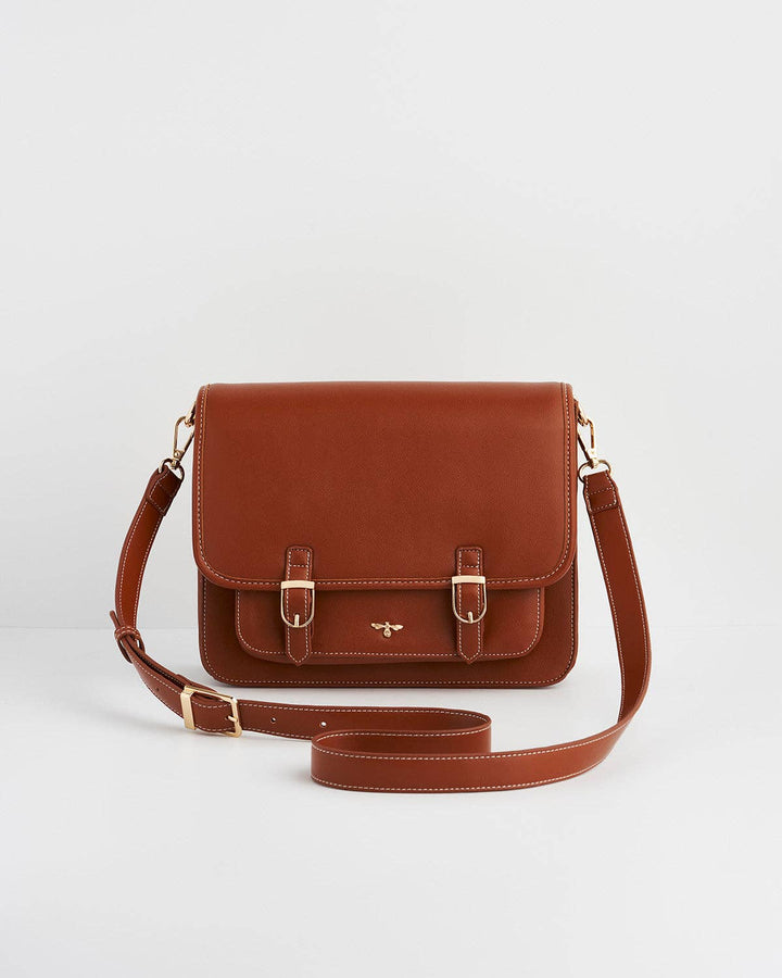 Into the Woods Classic Satchel – brun