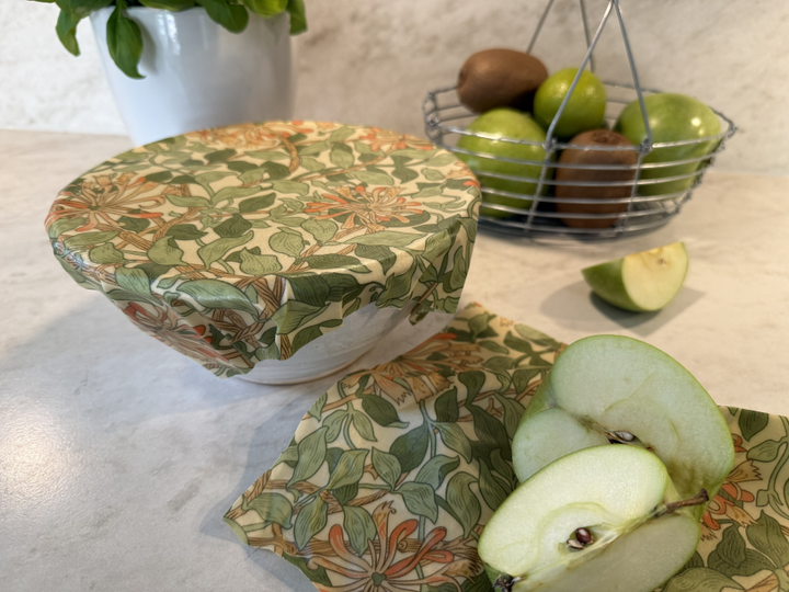Bivoksduker 3-pk – William Morris Honeysuckle
