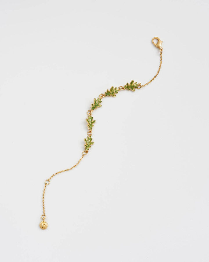 Armbånd med eikeblad