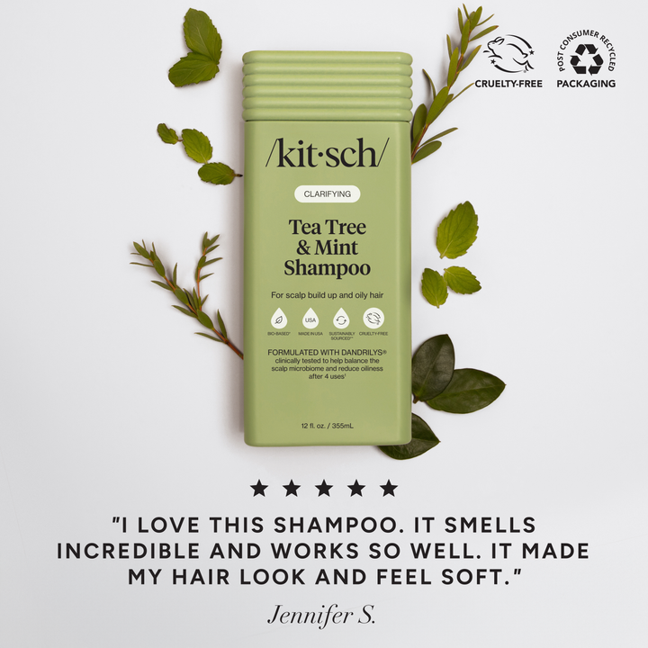 Kitsch Tea Tree & Mint – rensende shampoo