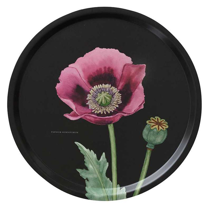 Serveringsbrett - Pink poppy