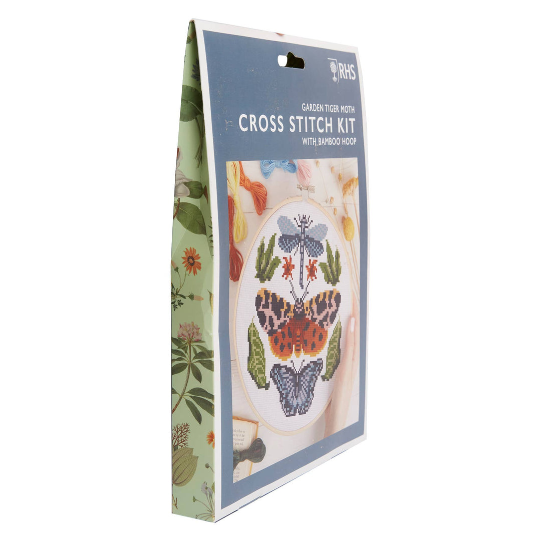 Broderisett fra RHS - Garden Tiger Moth