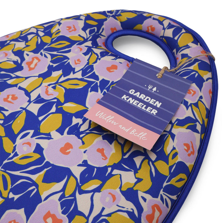 Willow and Belle Garden Kneeler - Floral Design - Padded Memory Foam