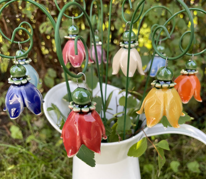 Keramisk Blomsterklokke