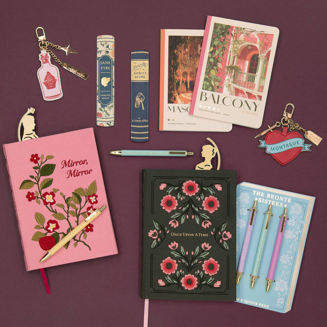 Once Upon a Time brodert A5-journal