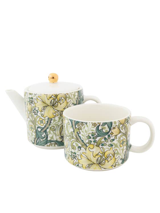 Tea for One - William Morris "Golden Lily"