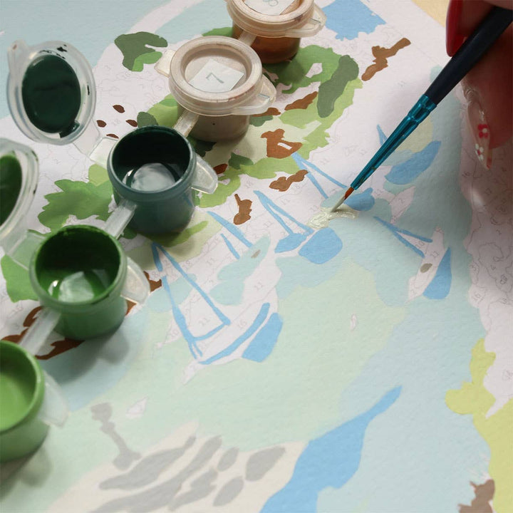 Paint by Number Kit – Balade dans les Calanques