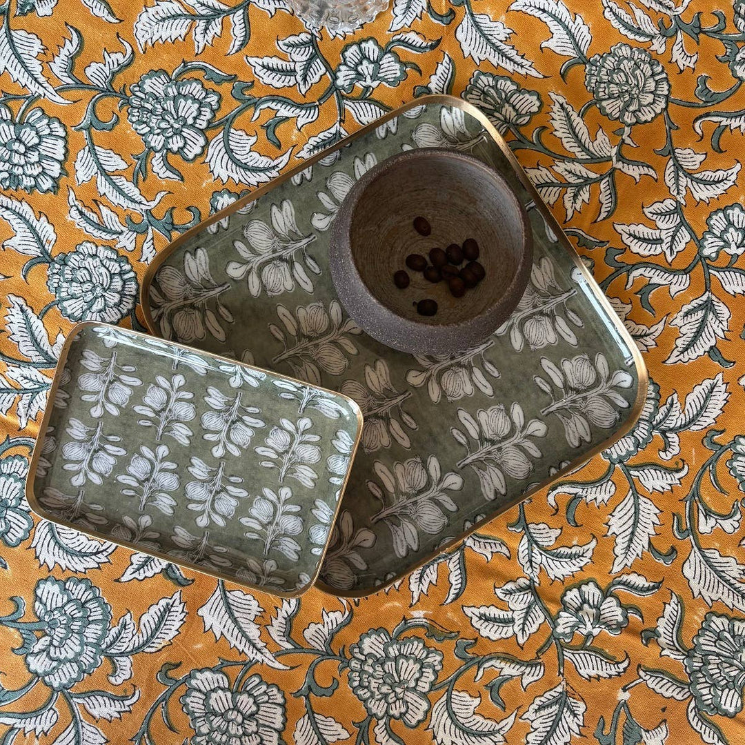 Alhambra emaljefat – grønt - Limited Edition