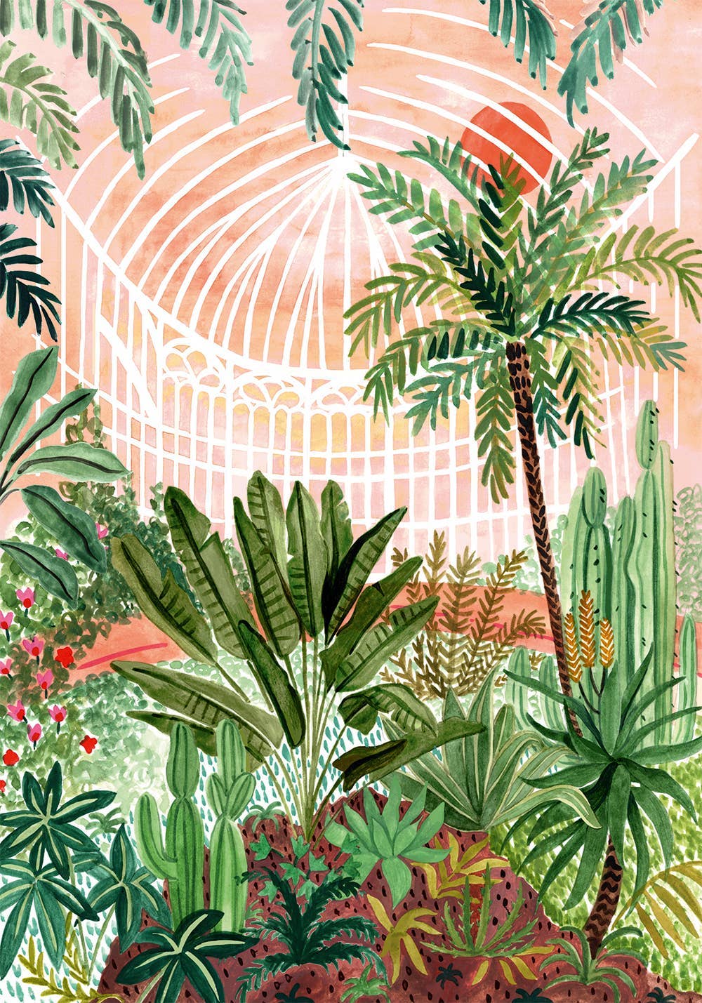 Kunstpuslespill – 1000 brikker - Victorian Greenhouse