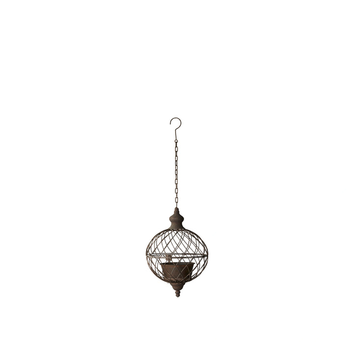 Ragna Hengeampel – Liten | Rustikk eleganse