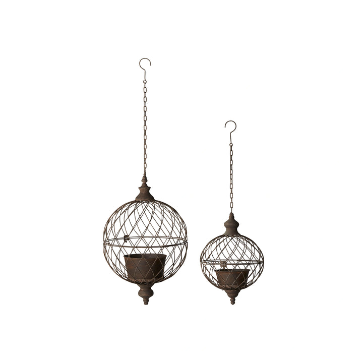 Ragna Hengeampel – Liten | Rustikk eleganse