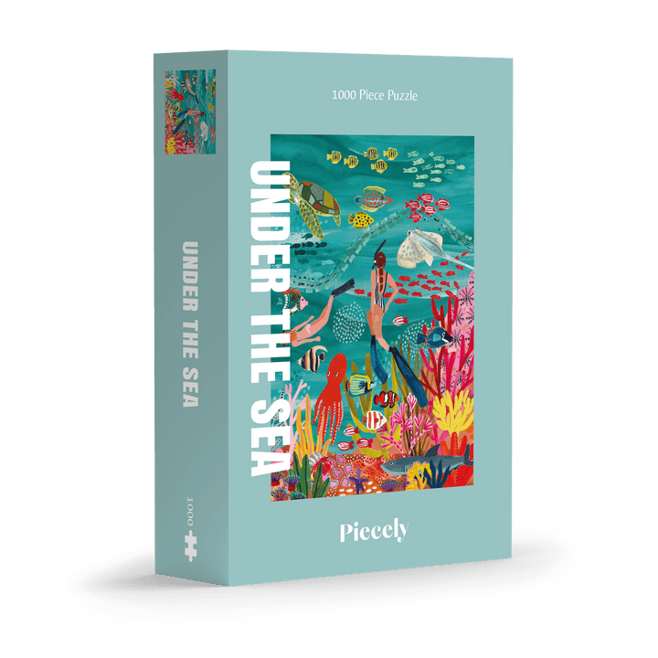 Under the Sea Puslespill 1000 brikker – Illustrert av Rhi James