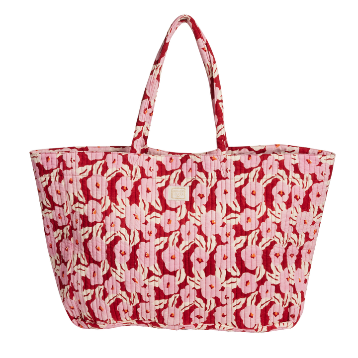 Fransk håndlaget Trotter Bag - Chunni Bordeaux