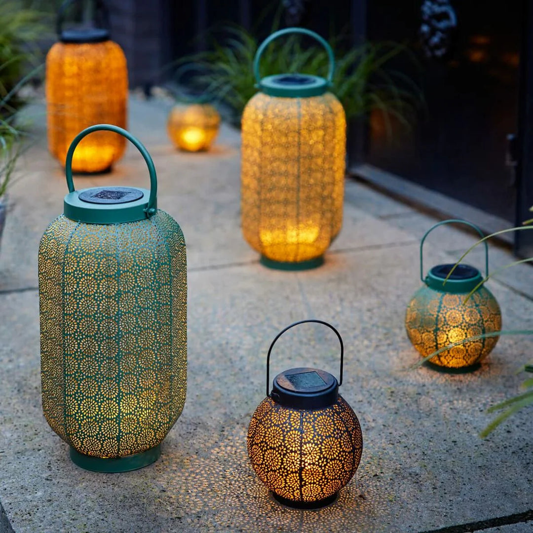 Lumineo solarlykt – svart metall