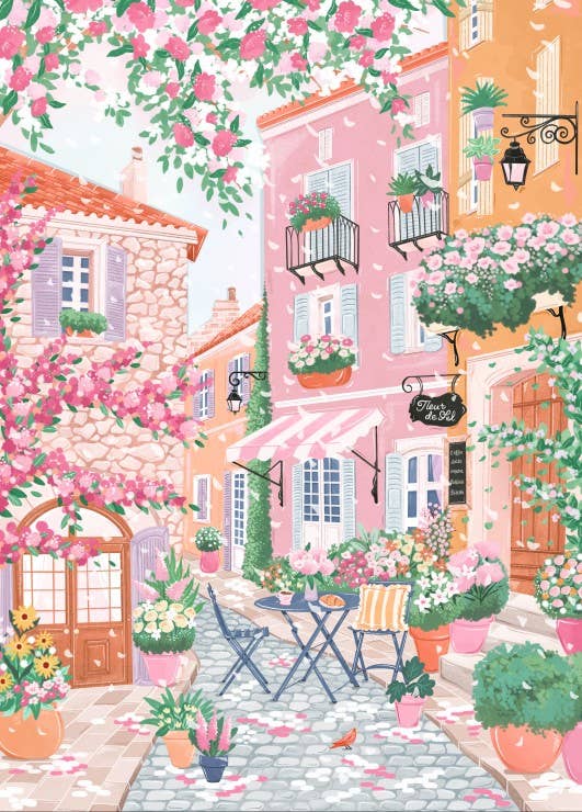 South of France Puslespill 1500 brikker - Illustrert av Simply,Katy