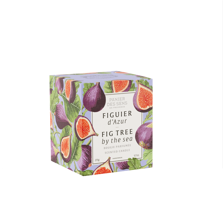 Fikenlys Stor 275 g – Håndlaget Duftlys fra Frankrike