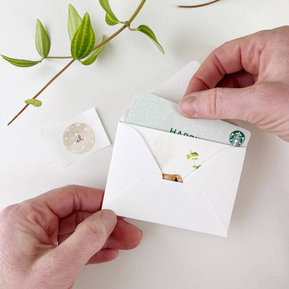 Mini kort – Rosedesign av Emily Lex