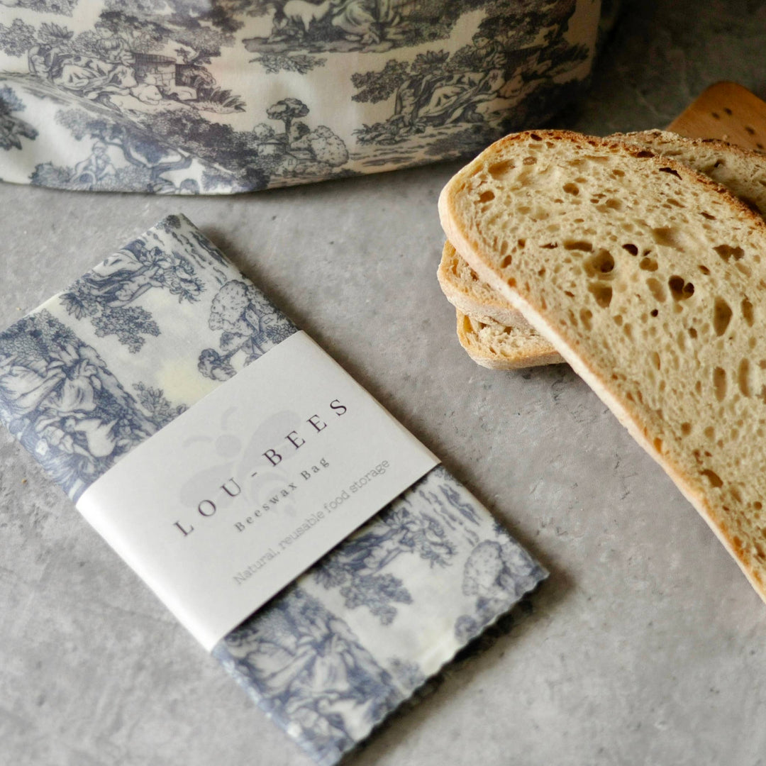 Vintage bivokspose i ren bomull – XL