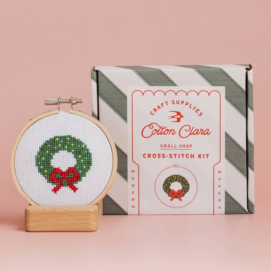 Broderisett – Julekrans