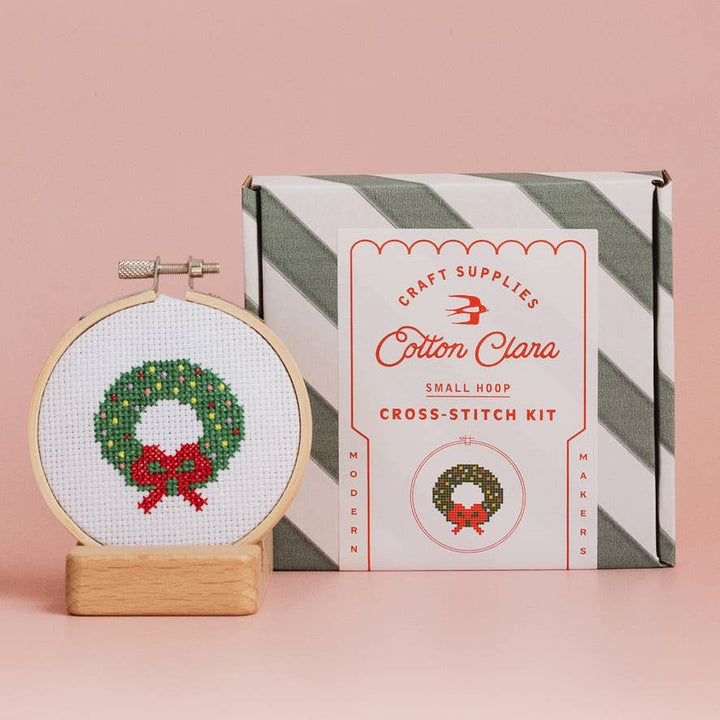 Broderisett – Julekrans