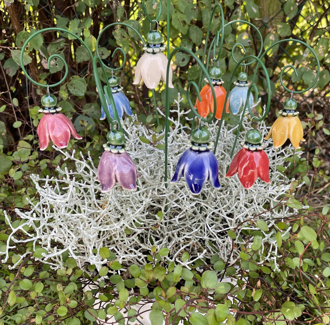 Keramisk Blomsterklokke