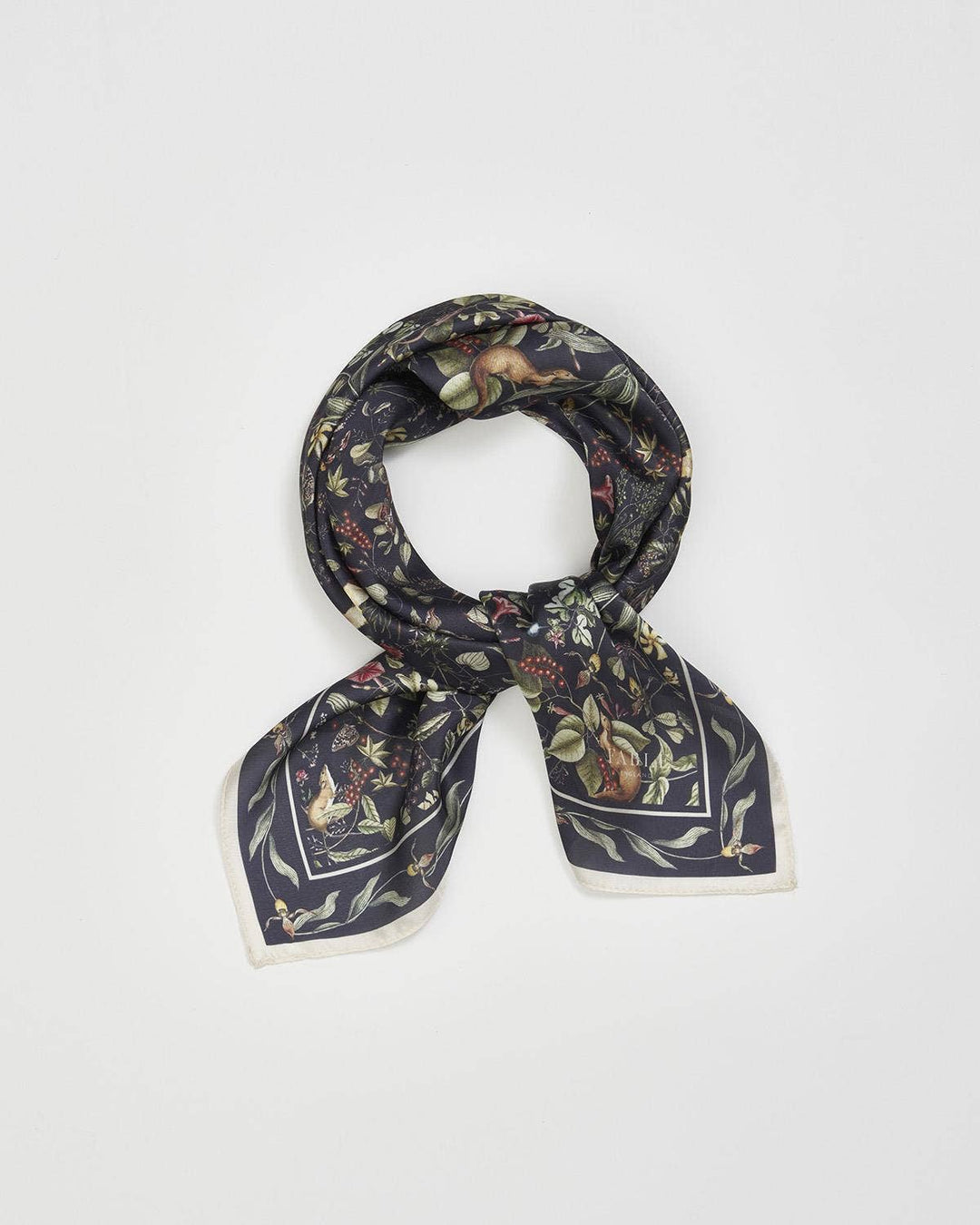 Skjerf - Wolf Garden Navy Square