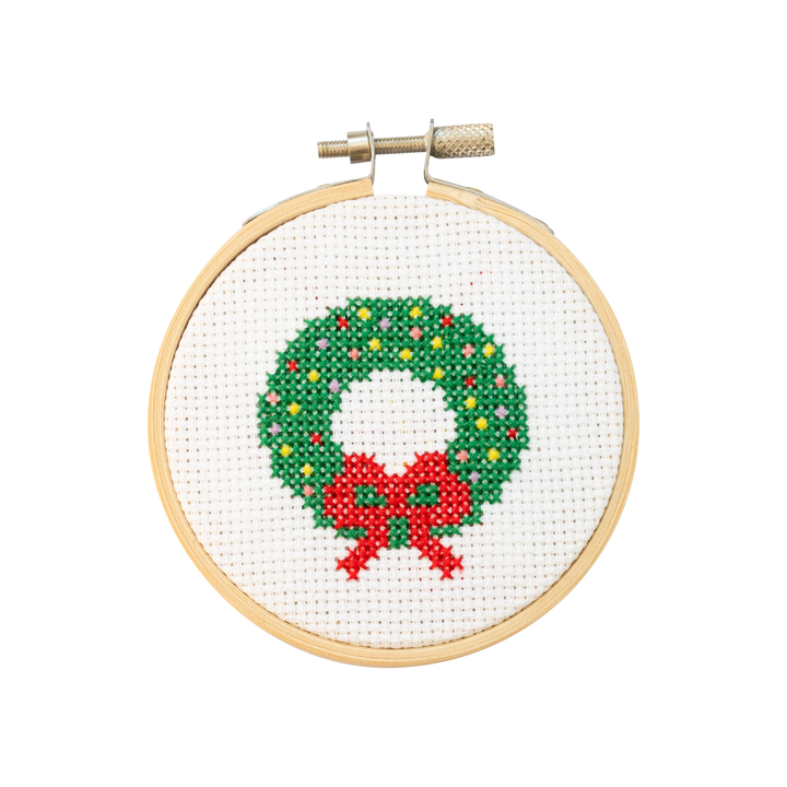 Broderisett – Julekrans