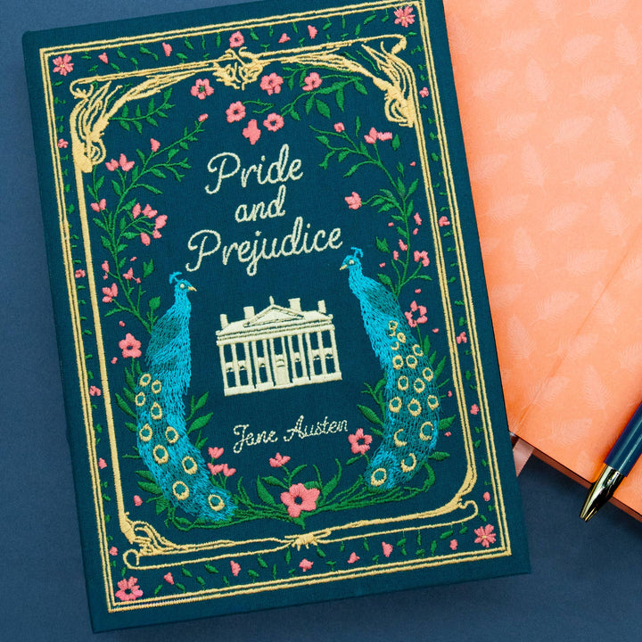 Pride & Prejudice brodert journal (A5)