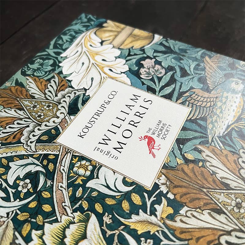 Silkeskjerf - Morris Pimpernell Blue